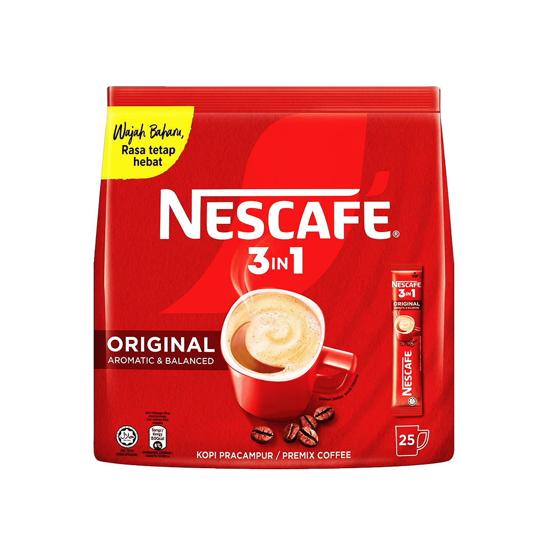 Nescafe 3 in 1 25pcs pack - 500g